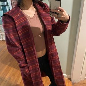 Liz Claiborne 100% Wool Coat